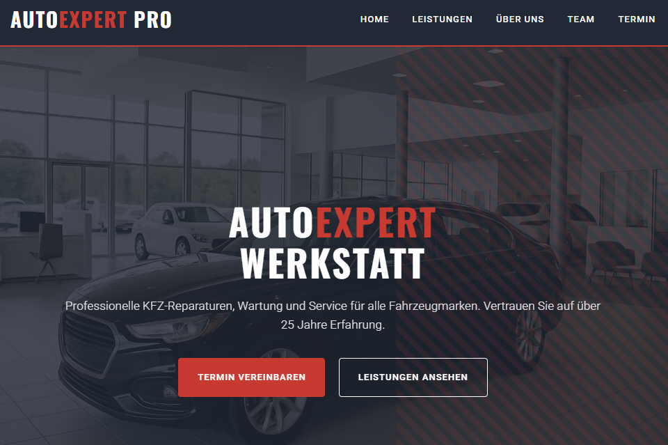 Autohaus Website