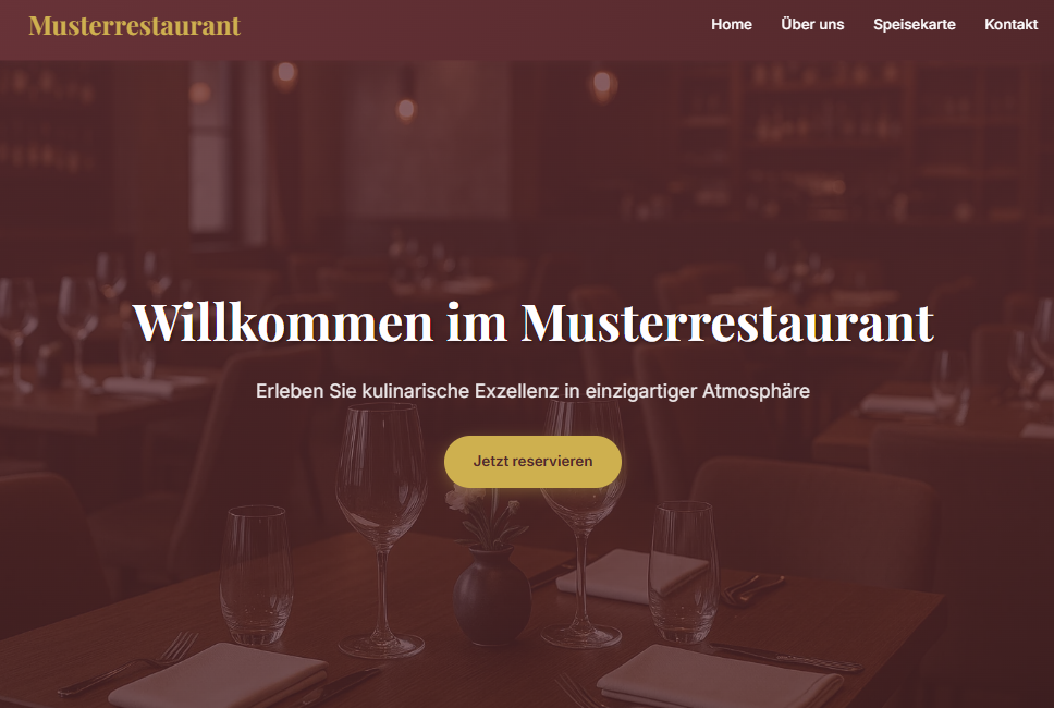 Restaurant Website